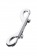 Серебристый двухсторонний карабин TOYFA Metal - ToyFa - купить с доставкой в Новошахтинске Серебристый двухсторонний карабин TOYFA Metal - ToyFa - купить с доставкой в Новошахтинске